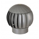 Ротационный дефлектор (турбодефлектор) 160 мм цвет: серый